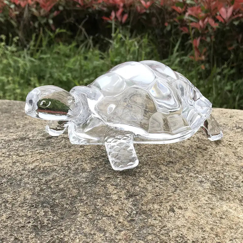 Feng Shui Crystal Turtle for Good Luck